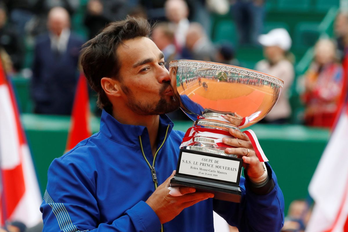 Refleksi Fognini di masa depan usai juara di Monte Carlo