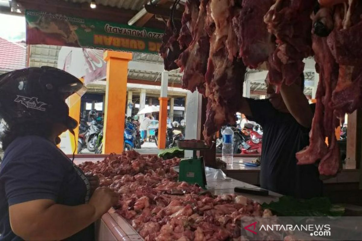 Harga daging sapi di Tanjung Pandan normal