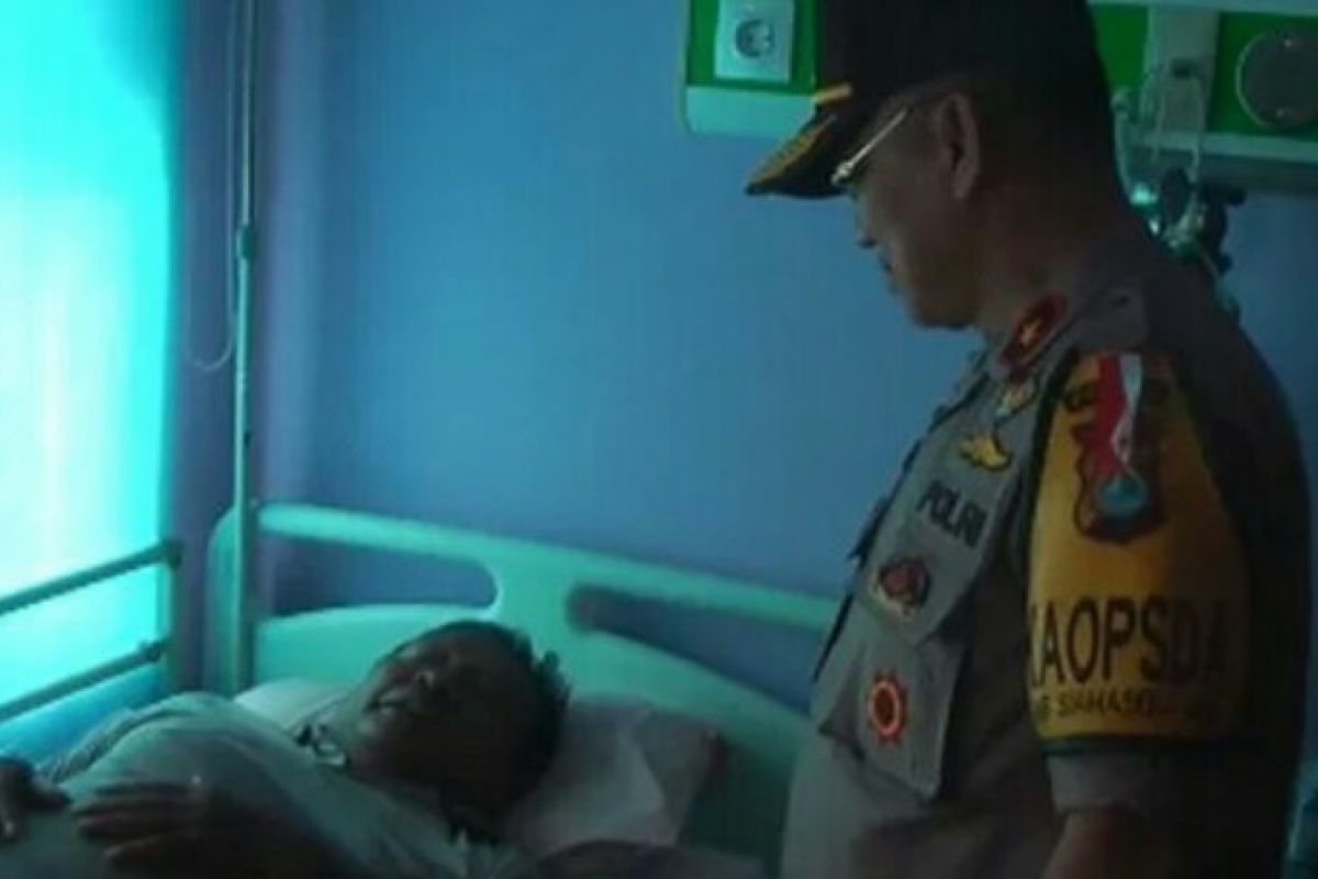 Polisi di Sulbar  pingsan amankan logistik