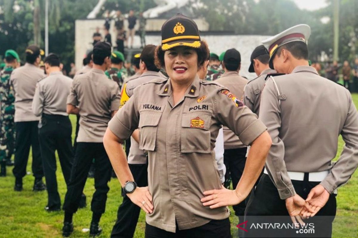 Peran polisi wanita sudah setara laki-laki