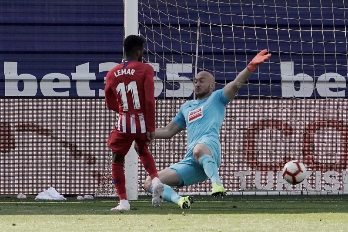 Gol tunggal Lemar  bawa Atletico Madrid tundukkan Eibar