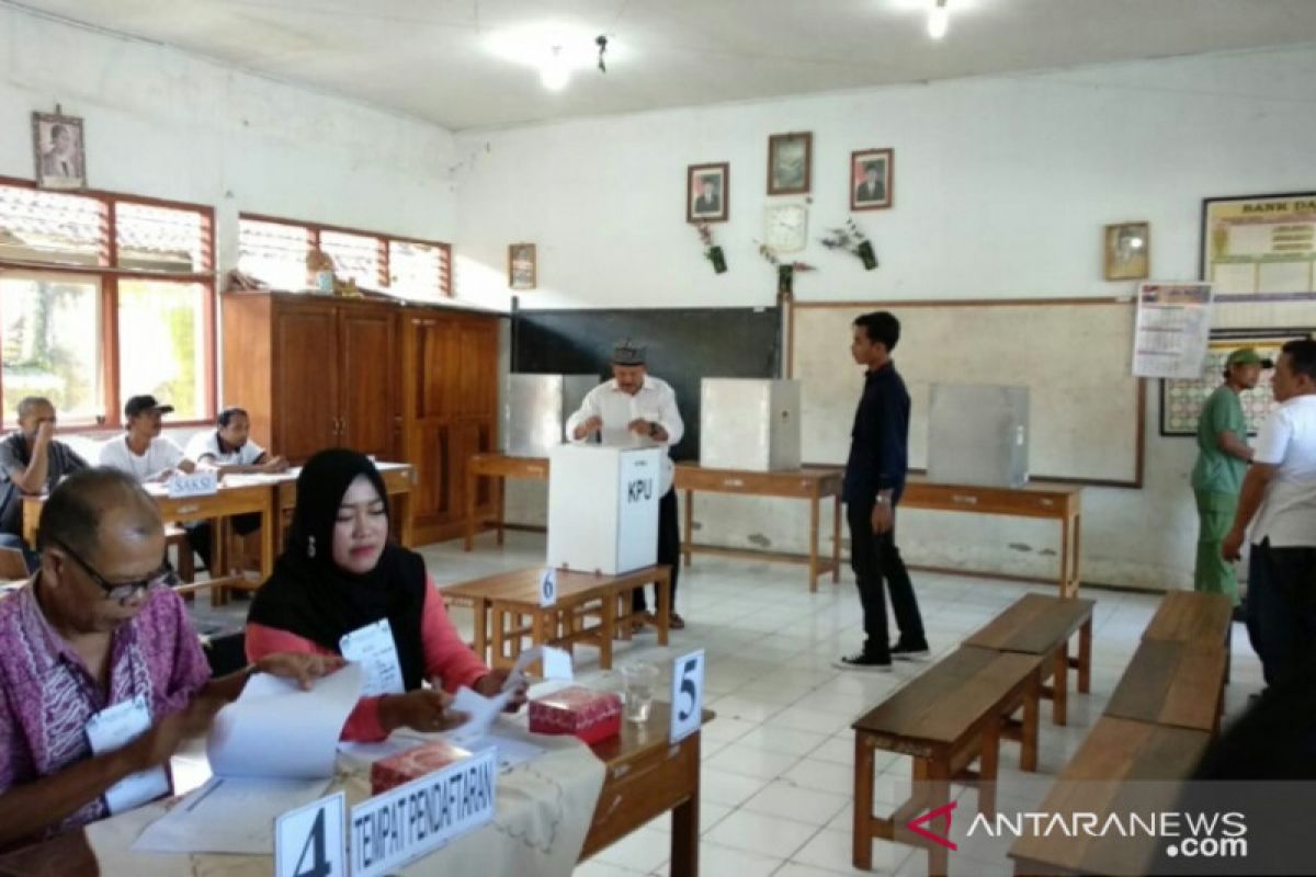Pemungutan suara ulang di Jembrana-Bali berjalan lancar