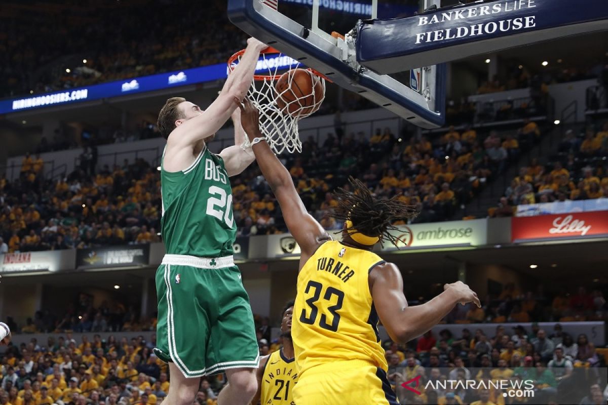 Celtics tim perdana lolos ke putaran kedua, Sapu bersih Pacers