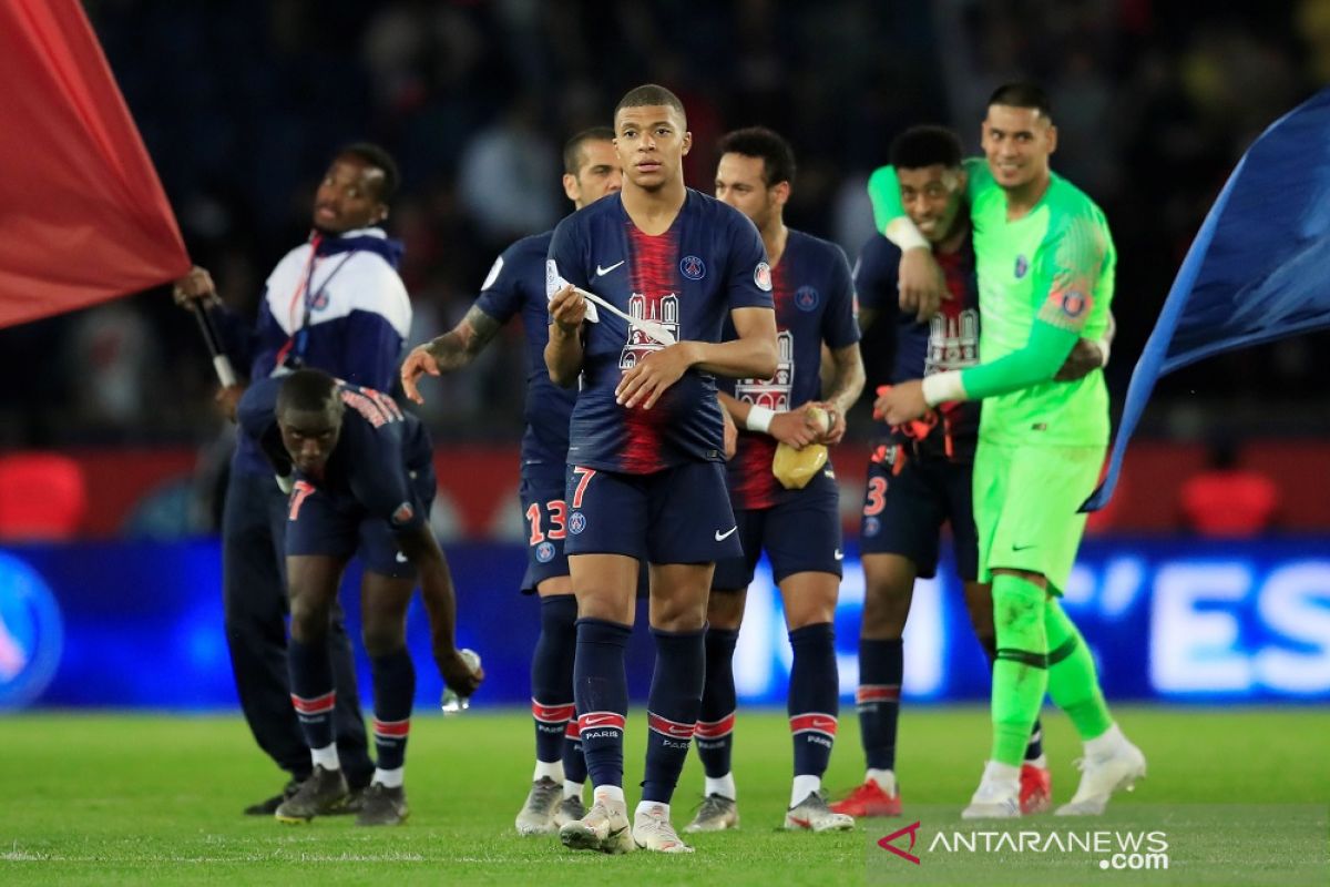 Liga Prancis: Mbappe cetak trigol ke gawang Monaco