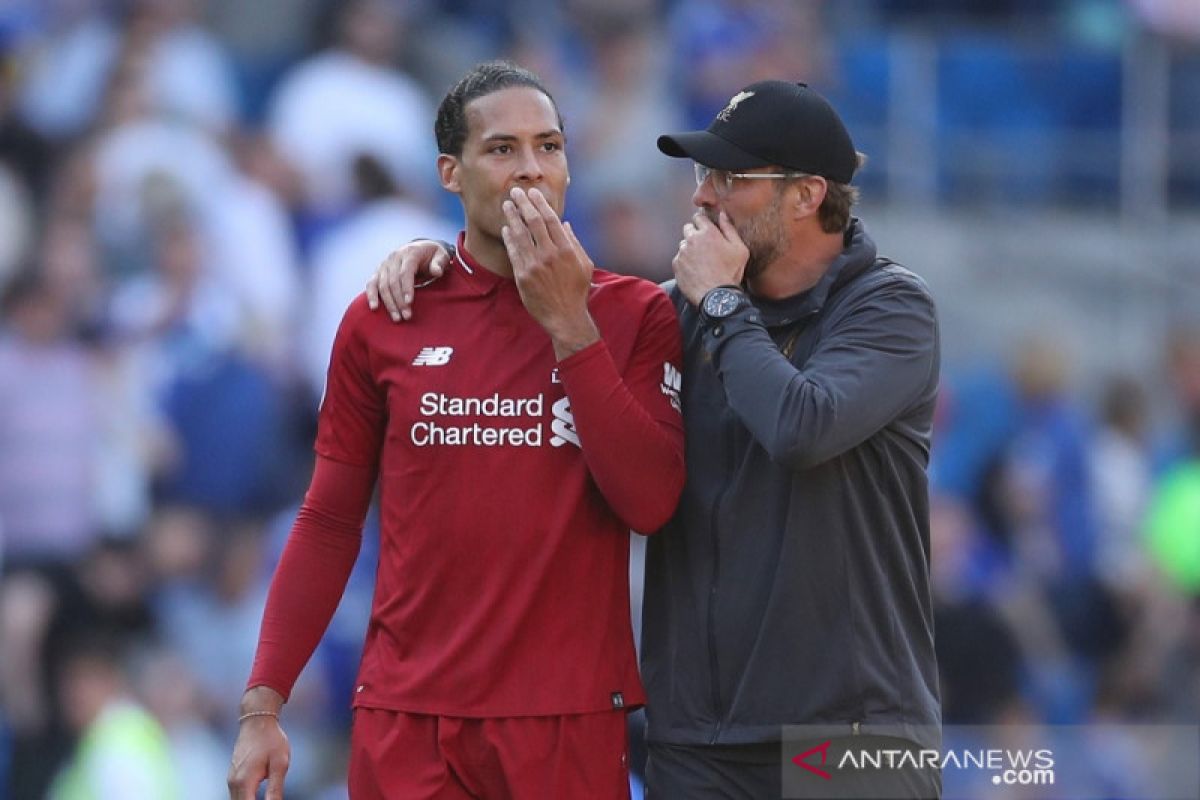 Klopp pastikan Van Dijk kembali dalam keadaan bugar