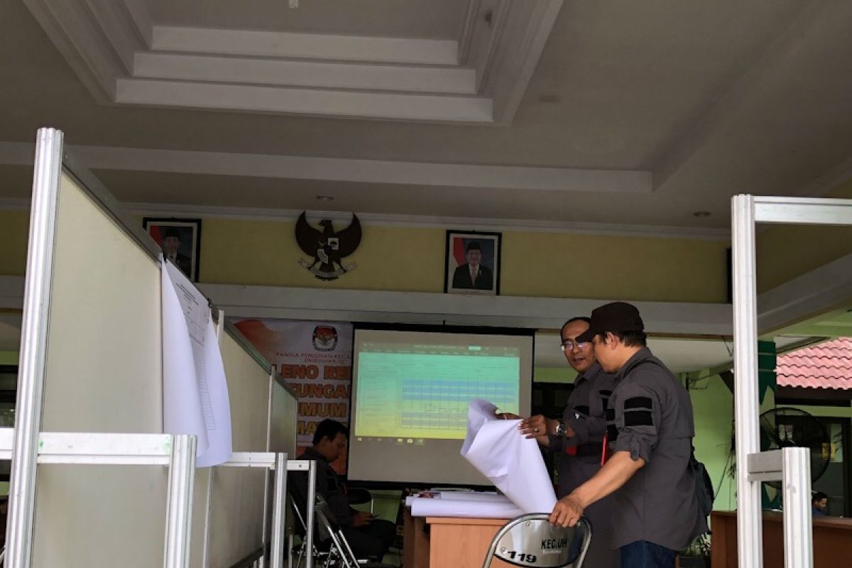 Dua dari 14 PPK Yogyakarta merampungkan rekapitulasi suara