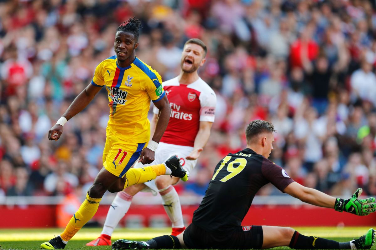 Crystal Palace memermalukan Arsenal 3-2 di Emirates