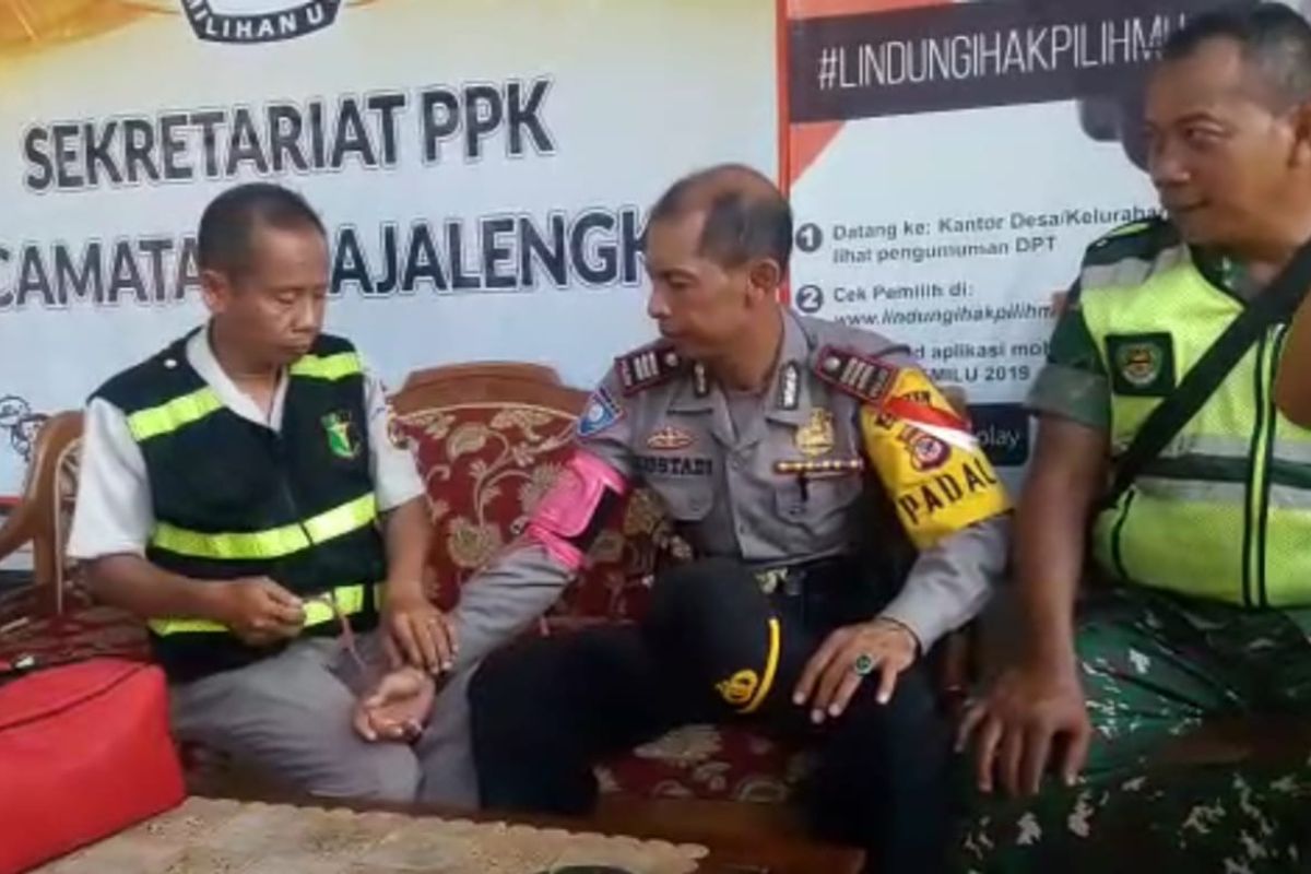 Polres Majalengka terjunkan tim kesehatan jaga kondisi personel