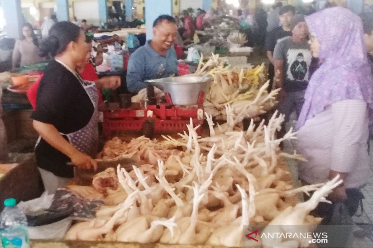 Harga ayam potong di Sampit mulai naik