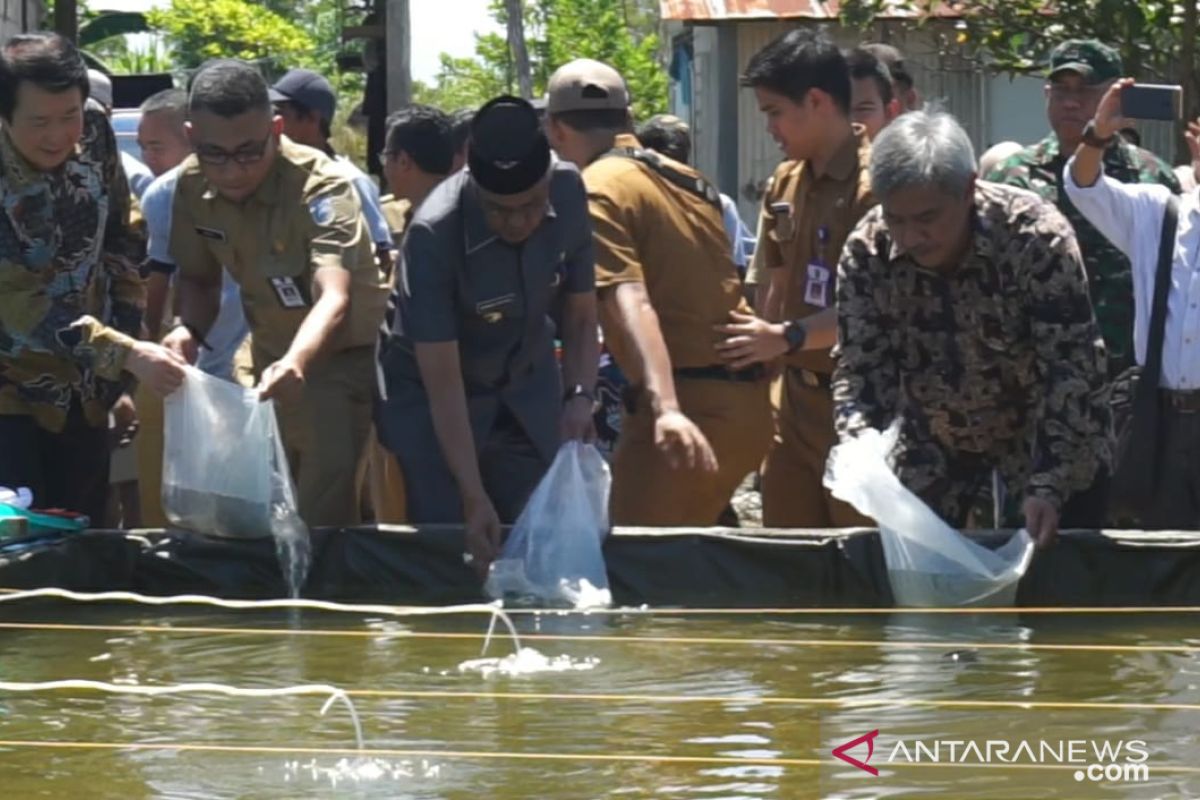 Bupati resmikan kawasan penerapan cara budidaya ikan yang baik