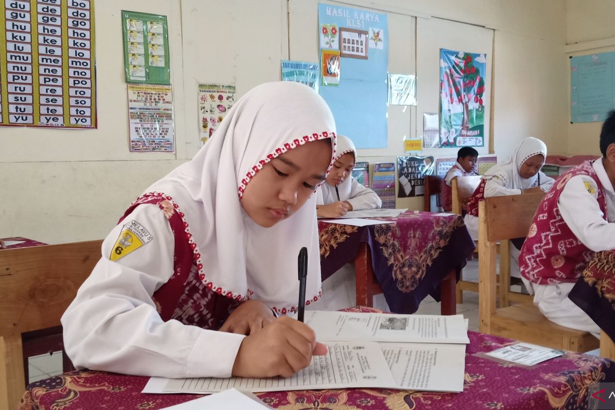 247 murid SD di Banjarmasin laksanakan UASBN.