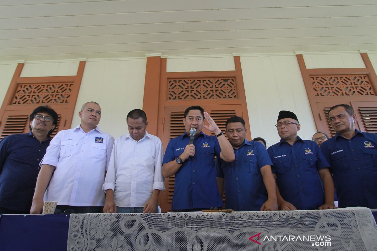 Nasdem Gorontalo apresiasi pelaksanaan pemilu serentak 2019