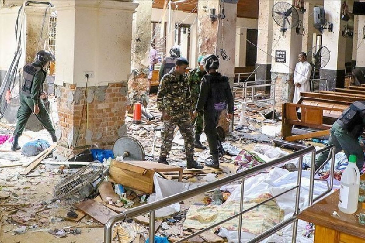 Korban serangan bom di Sri Lanka capai 207 orang