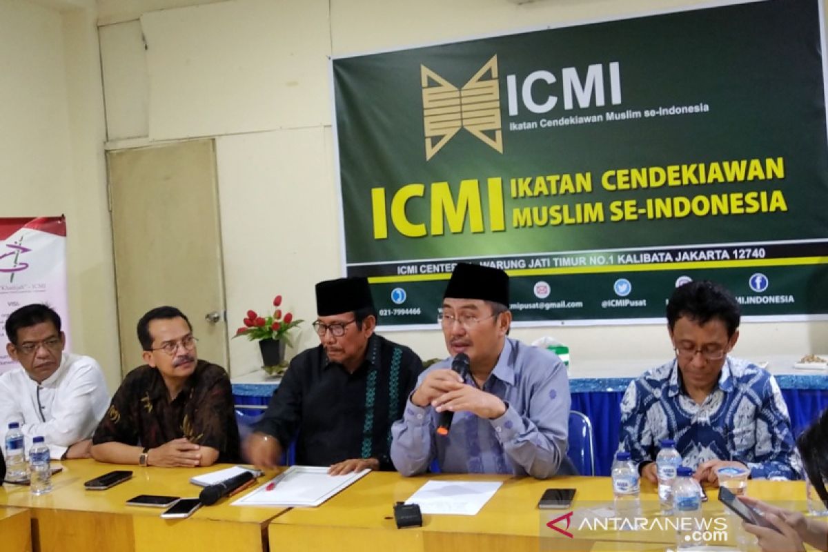 ICMI ingatkan peserta Pemilu 2019 tidak halalkan segala cara.