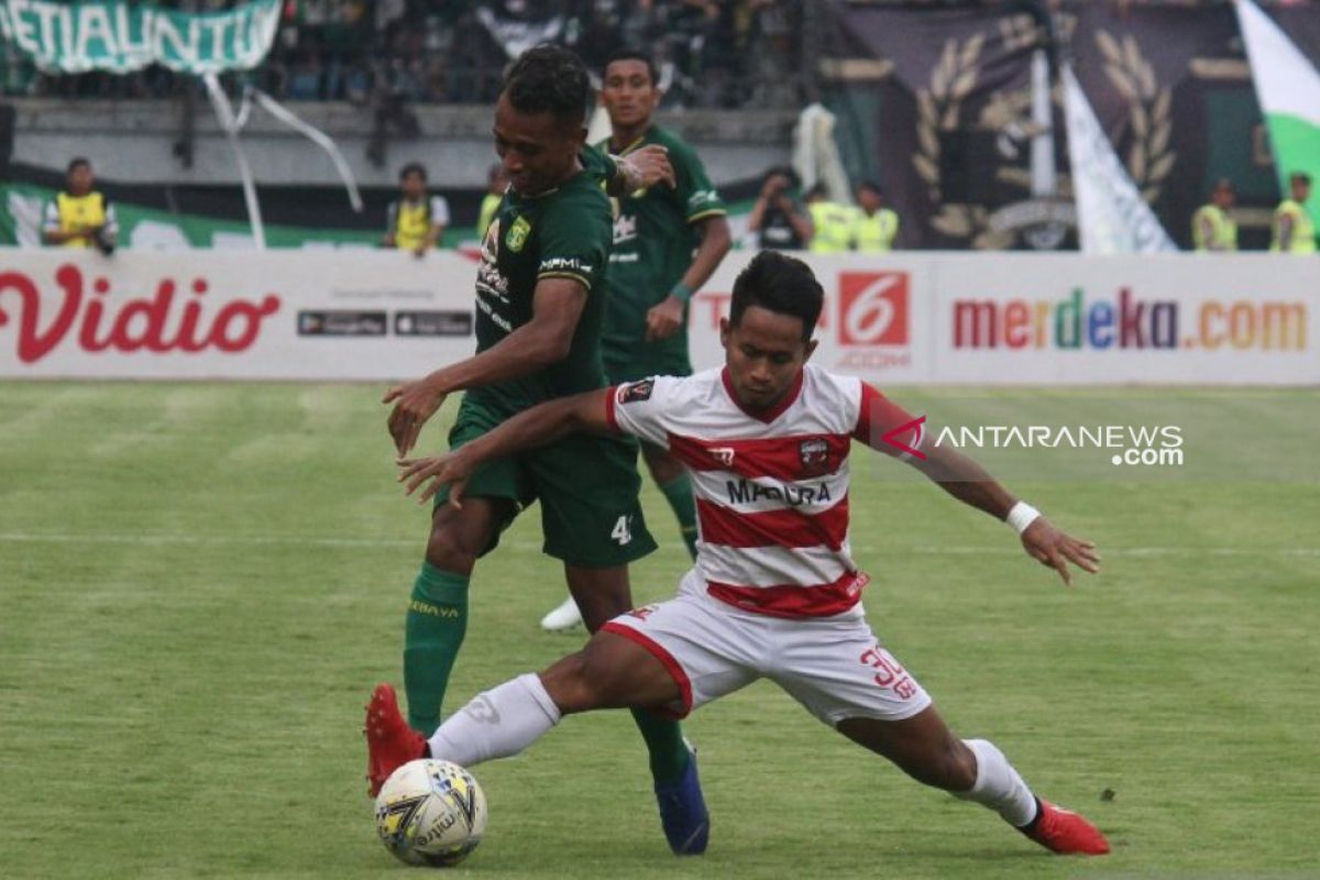 Laga Piala Indonesia antara Persebaya lawan Madura United ditunda
