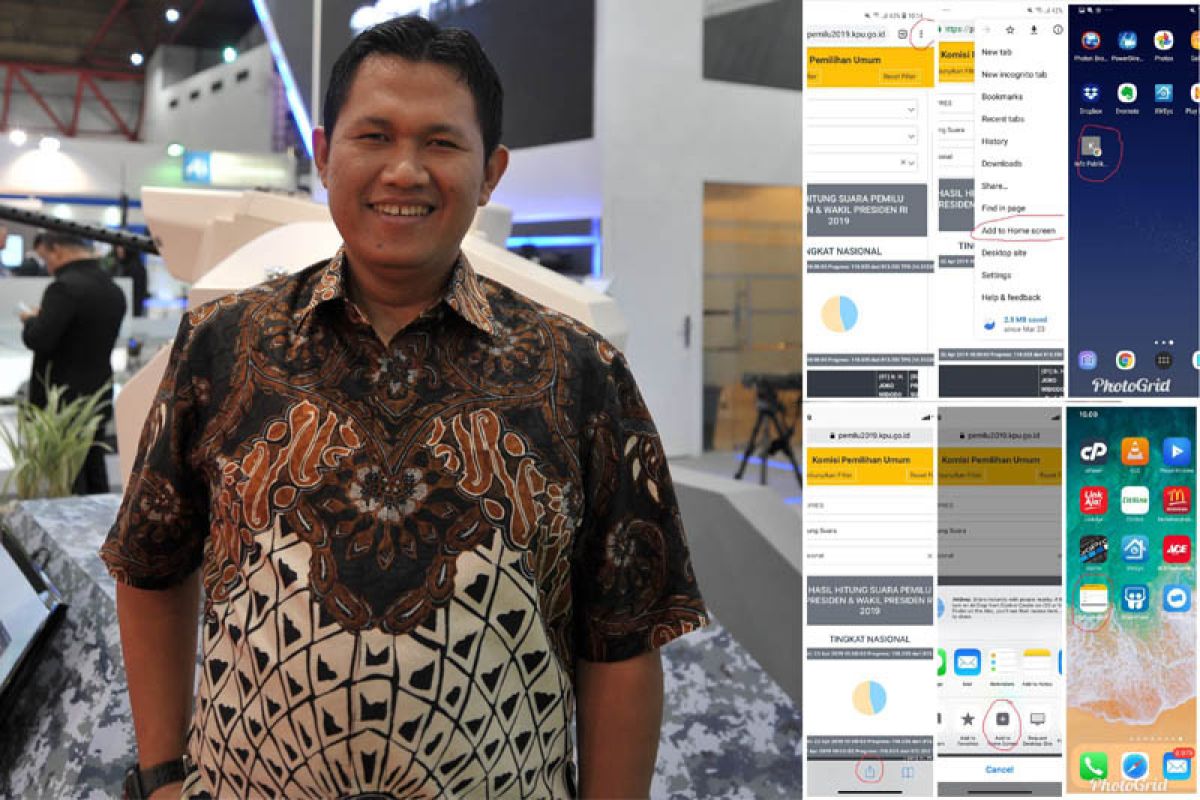 CISSReC: Cara cepat pantau proses real count melalui smartphone