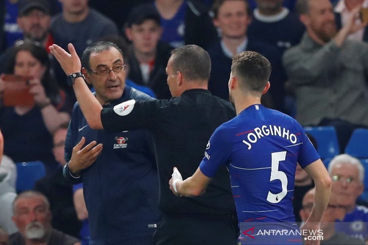 Sarri didakwa FA terkait insiden lawan Burnley