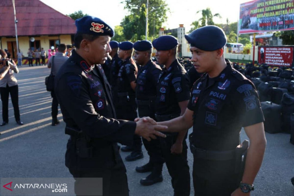 Polda NTT kirim ratusan anggota Brimob ke Jakarta