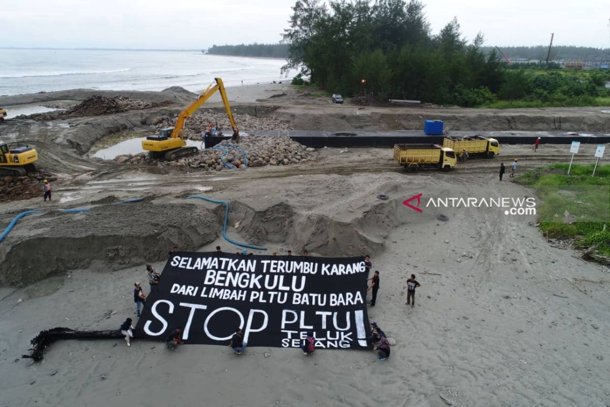 Aktivis: Hentikan PLTU batu bara, selamatkan terumbu karang Bengkulu