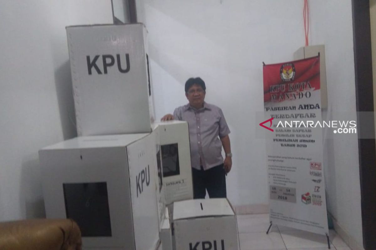 KPU Manado mulai siapkan logistik PSU