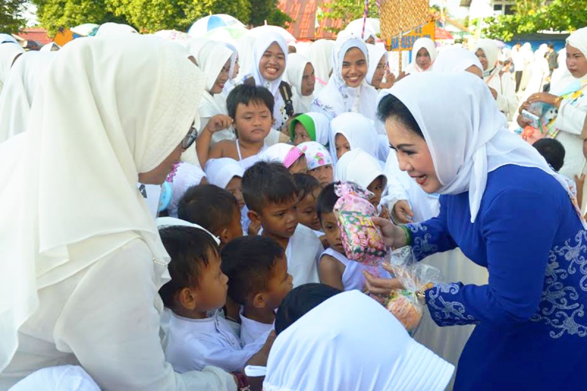 Bunda PAUD Kapuas ingin kegiatan Manasik Haji masuk MURI