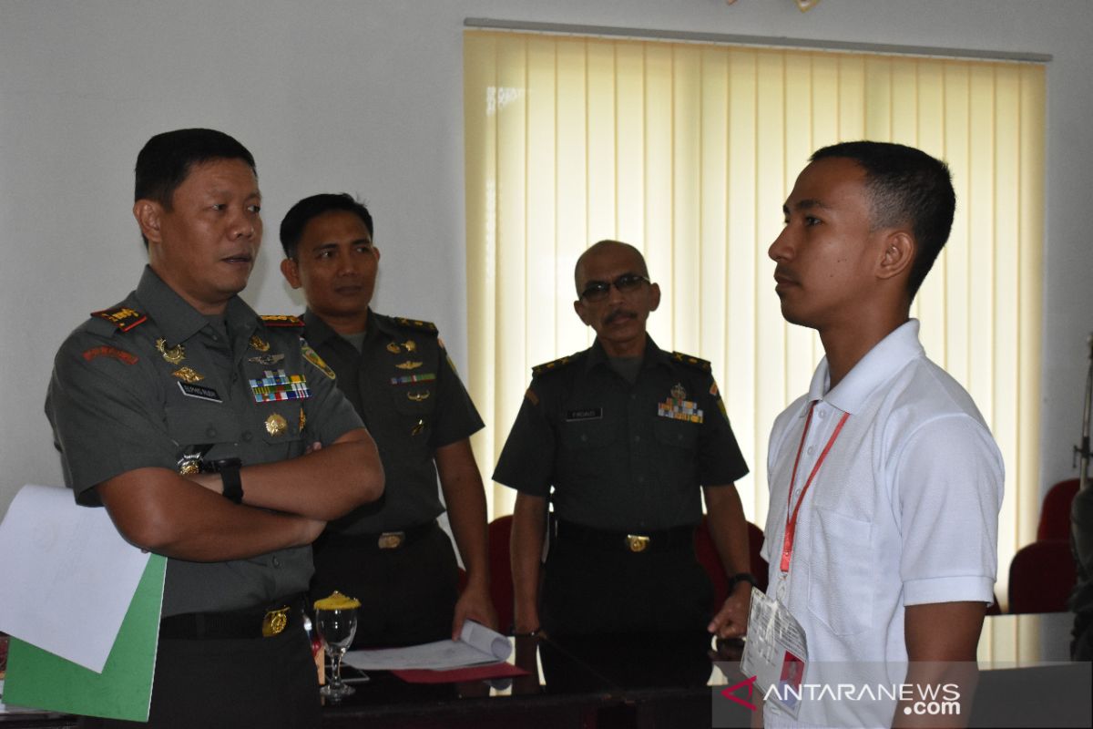 Pemuda Suku Anak Dalam lulus calon Tamtama TNI