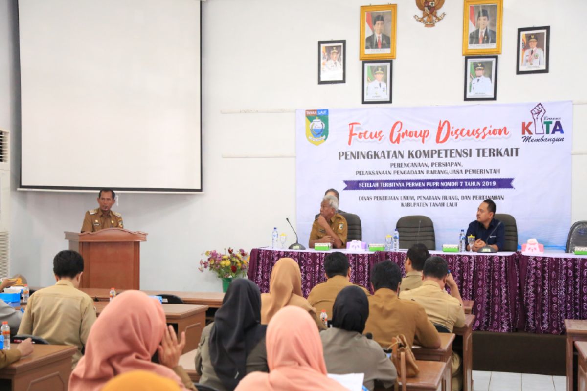 Bupati buka FGD pengadaan barang dan jasa