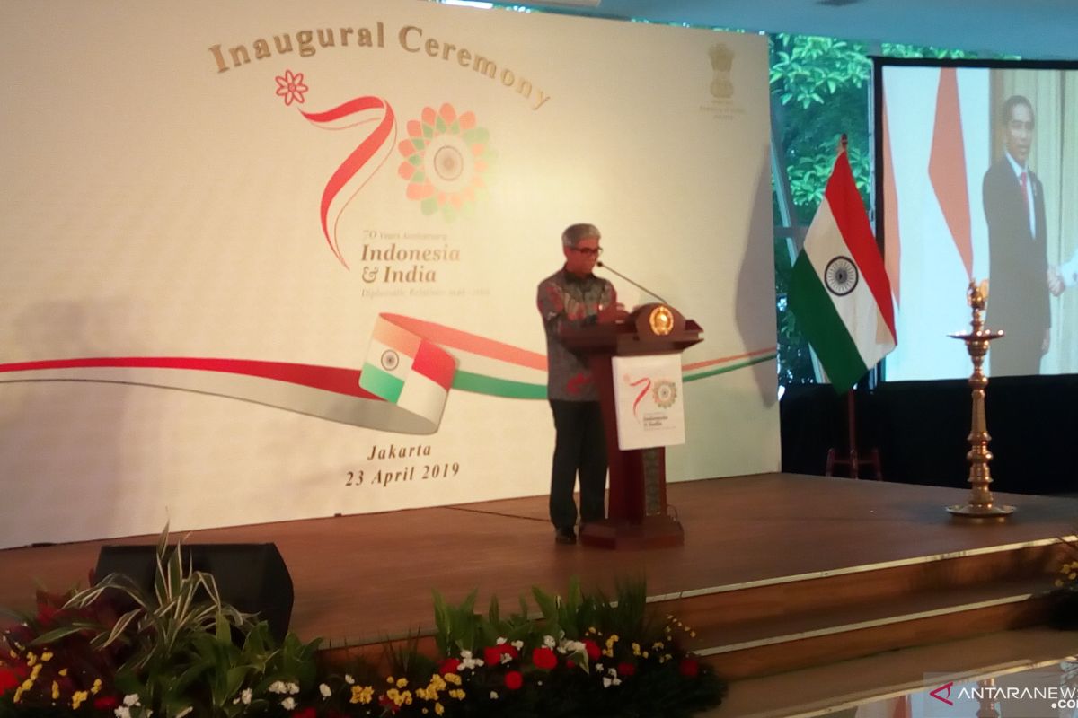 Indonesia-India peringati 70 tahun hubungan diplomatik