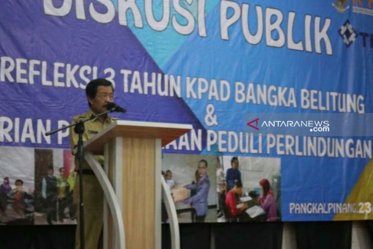 Wagub Babel dorong KPAI tingkatkan peran untuk perlindungan anak