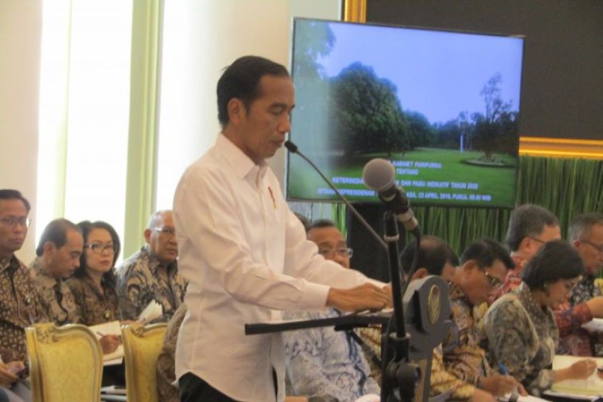 Presiden Jokowi minta stabilitas harga dijaga jelang Ramadan