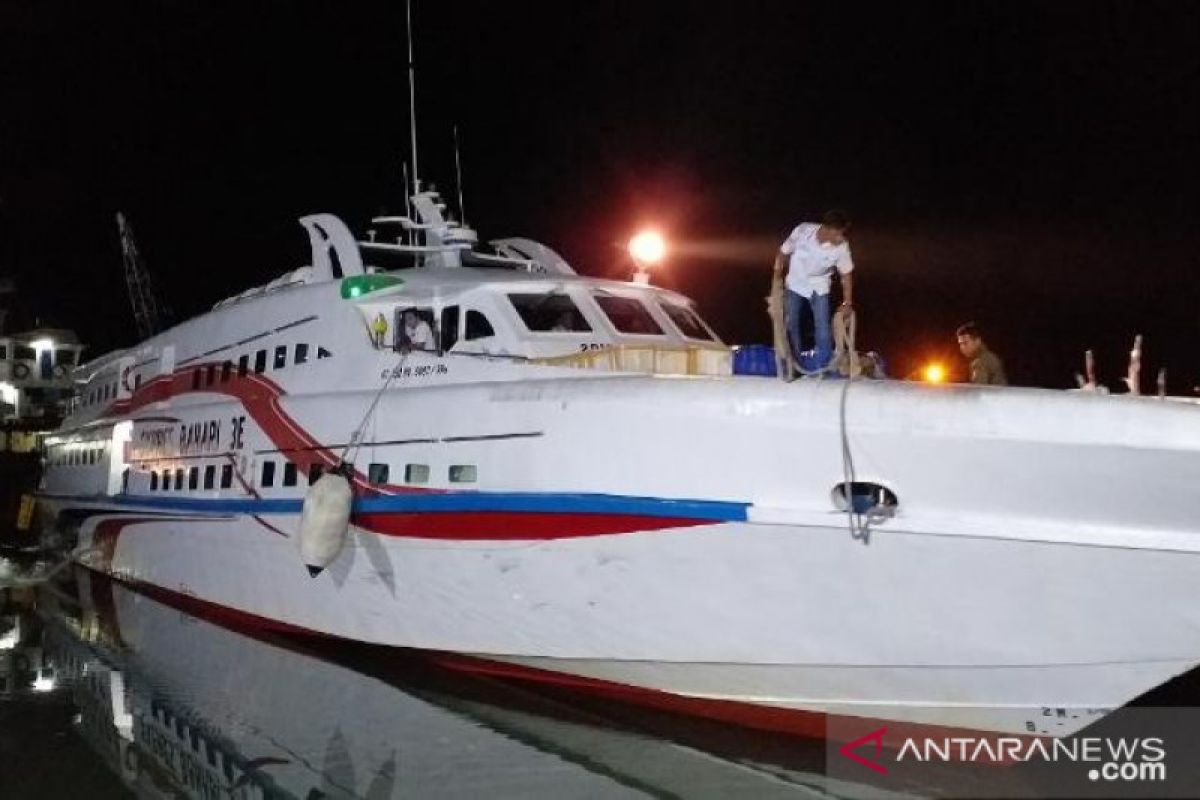 Kapal cepat rute Bangka - Belitung alami gangguan mesin saat berlayar