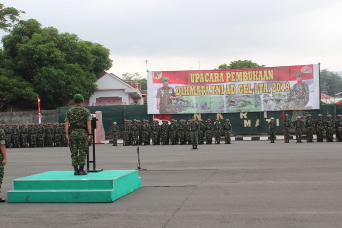 Rindam XIII/Merdeka gelar Dikmata TNI AD