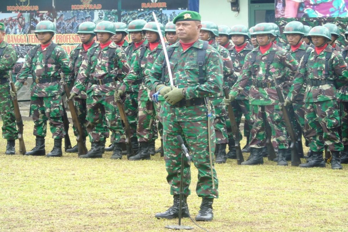 139 tamtama Kodam XIII/Merdeka ikuti Pendidikan Kejuruan Infantri