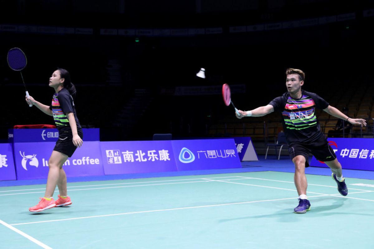 Rinov/Pitha ke babak dua Badminton Asia Championships 2019