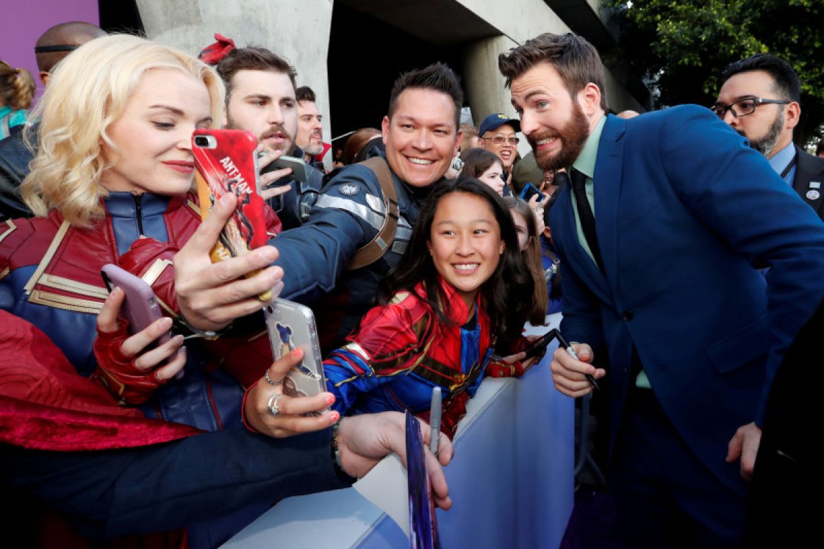 Hollywood rayakan akhir film "Avengers"