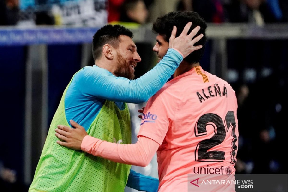 Kalahkan Alaves, Barcelona di ambang juara Liga Spanyol