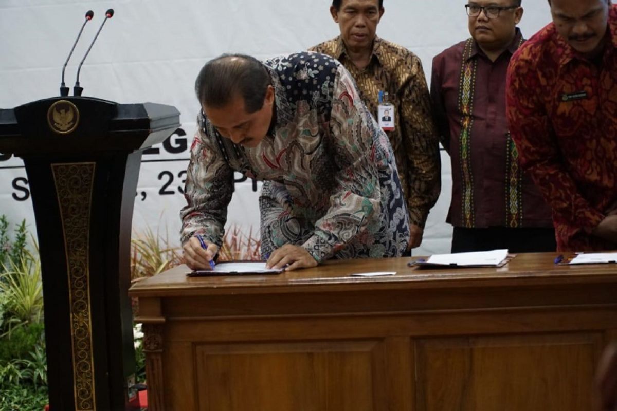 Pemkot Kediri ikut teken nota kesepahaman optimalisasi pendapatan daerah