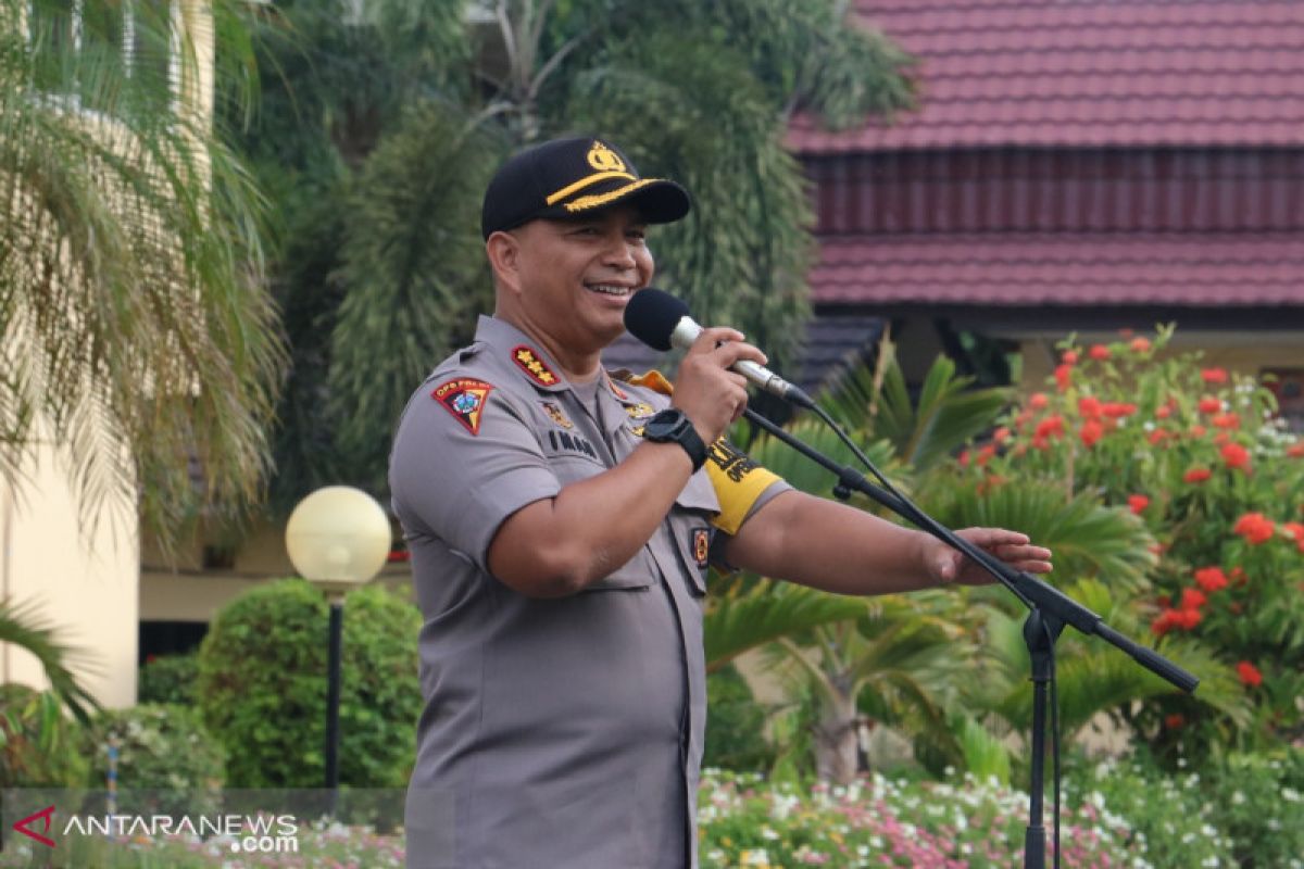 Kapolda Sulteng apresiasi personel BKO pengamanan TPS