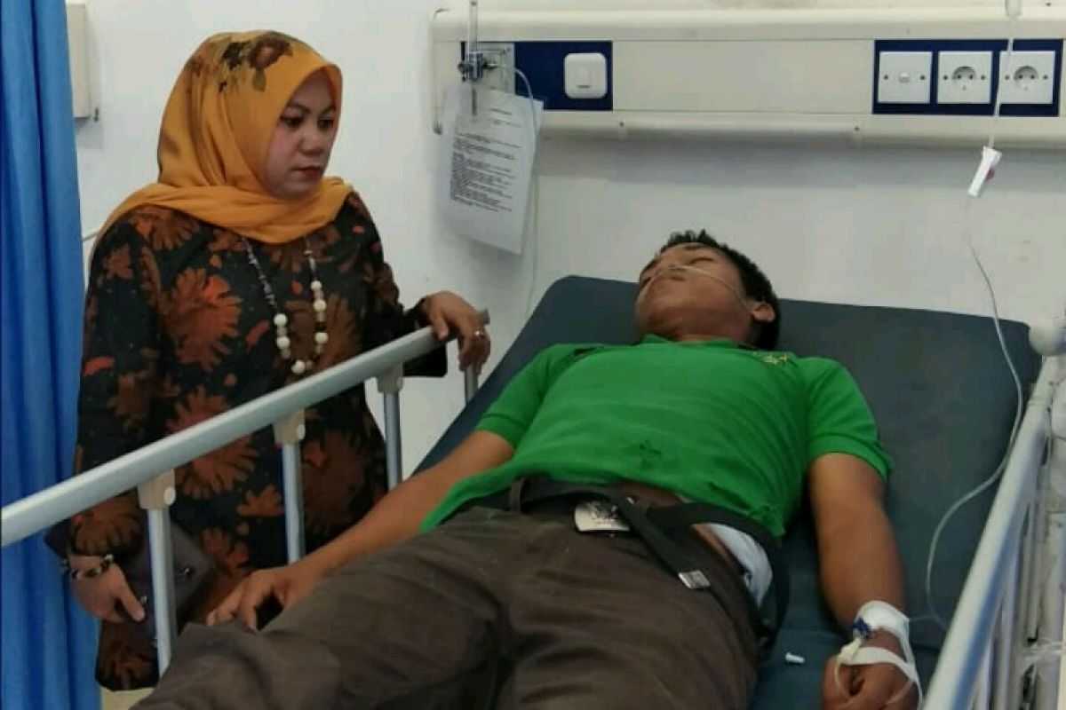 Kelelahan, staf KPU Simalungun dirawat di RSUD Raya
