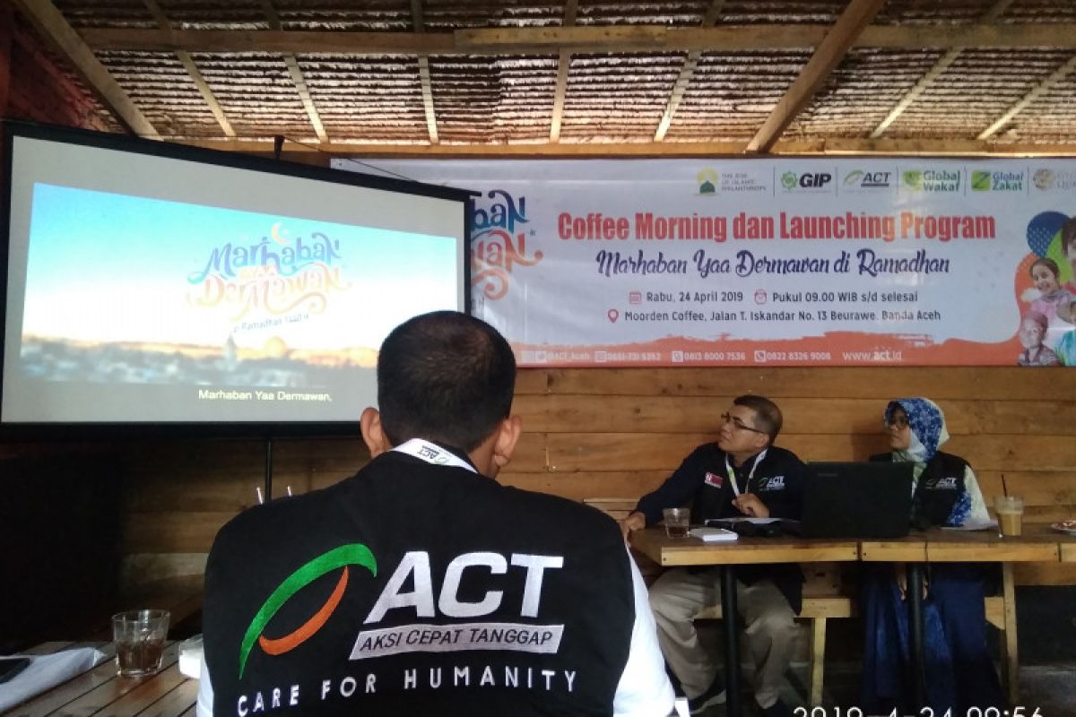 ACT Aceh luncurkan tujuh program "Marhaban Yaa Dermawan"