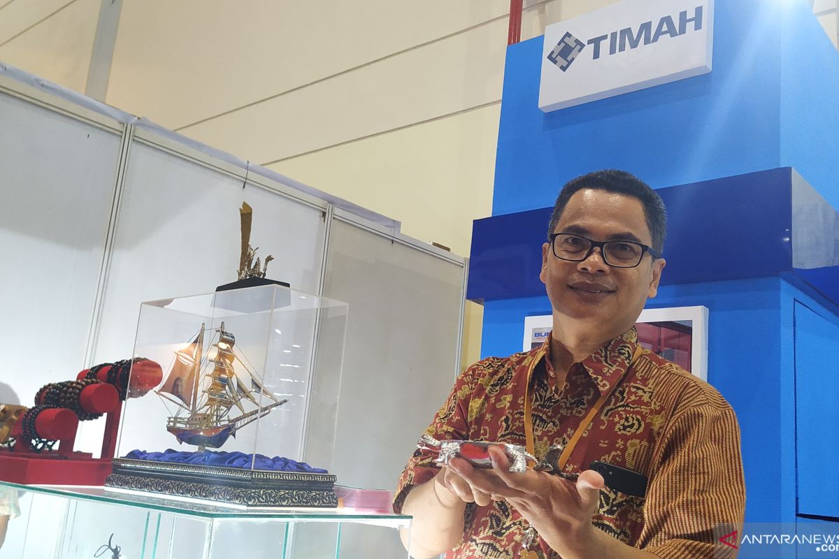 PT Timah tingkatkan kreatifitas perajin pewter