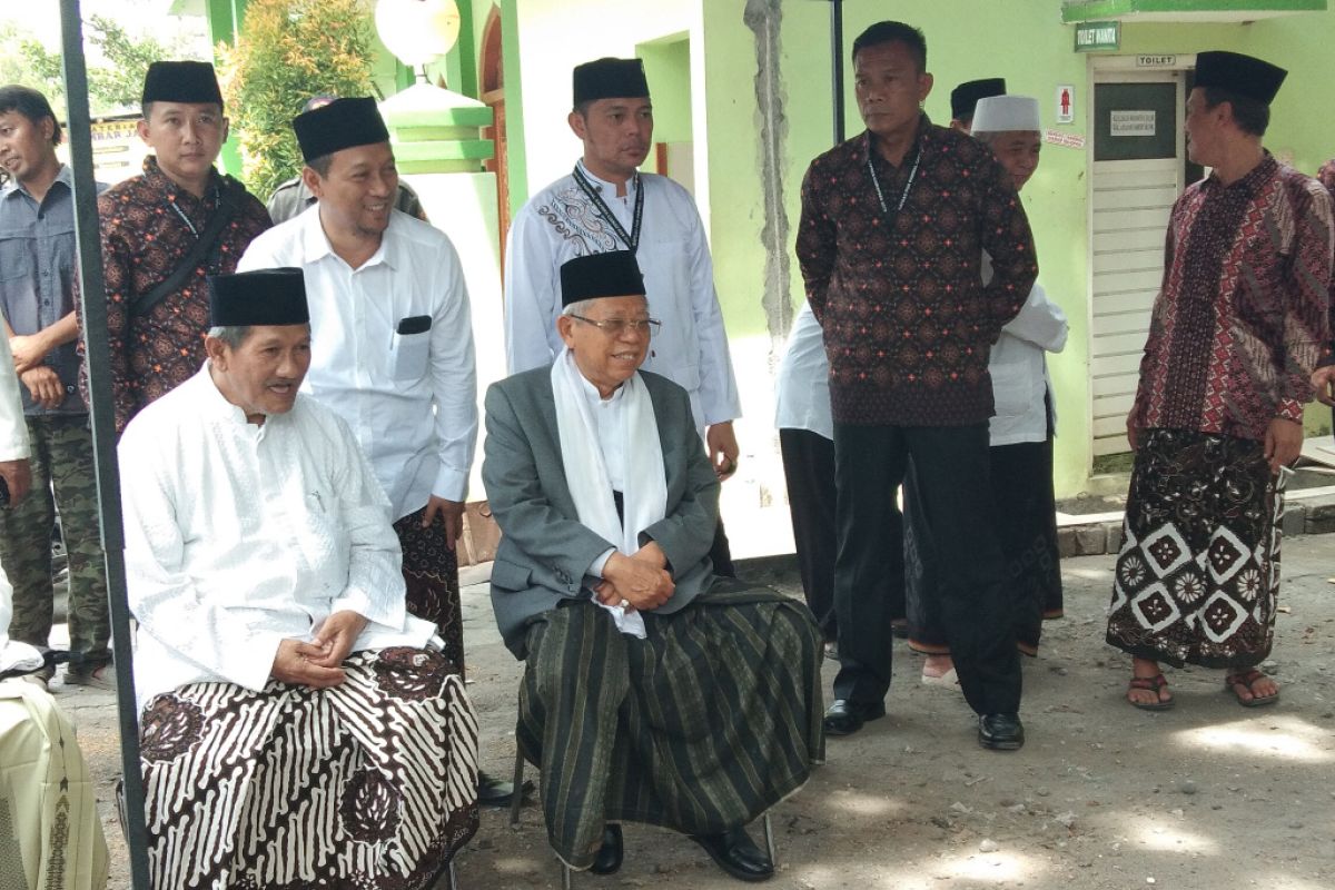 Ma'ruf Amin hadiri tasyakuran sukses pilpres di Yogyakarta
