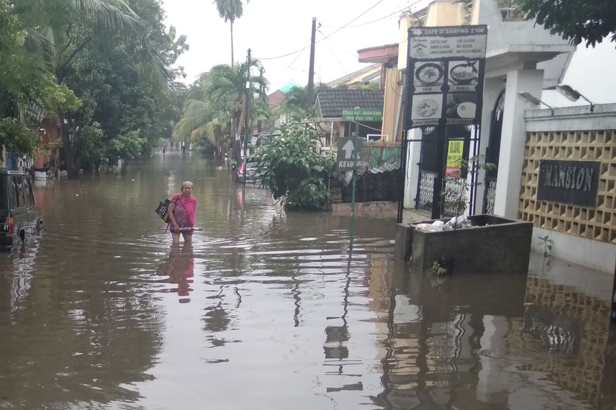 Banjir landa wilayah Rawalumbu Bekasi Timur