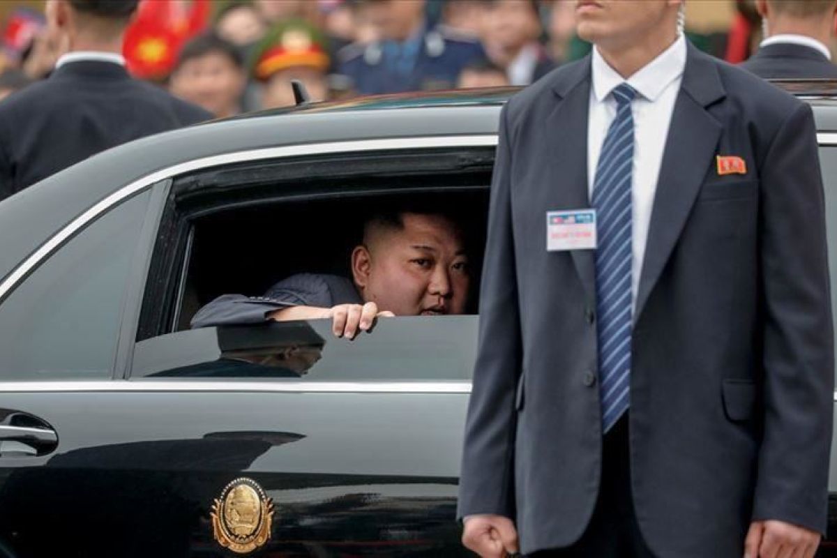 Pemimpin Korut Kim Jong-un tiba di Rusia naik kereta baja