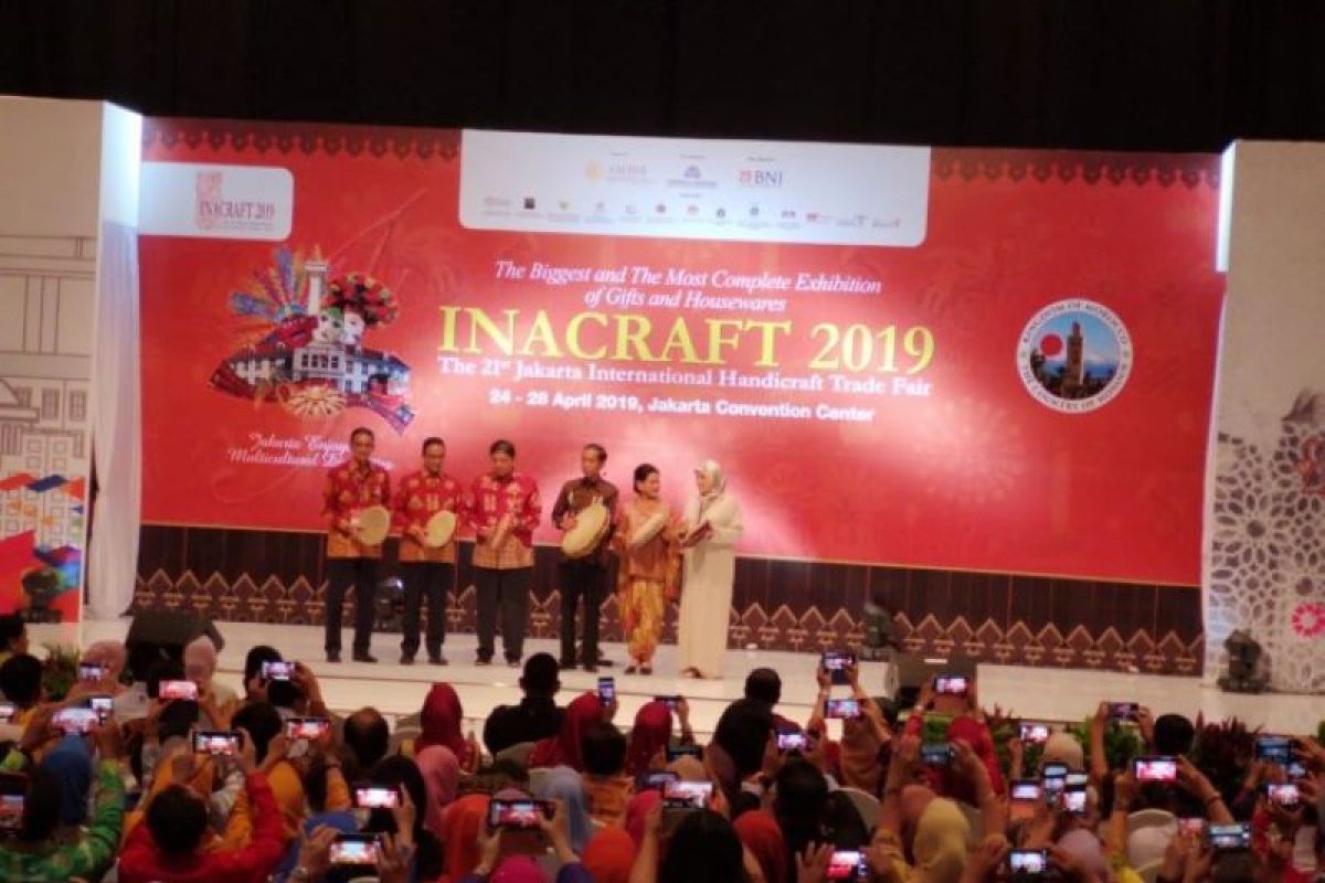 Presiden buka Pameran Dagang Kerajinan Internasional 2019