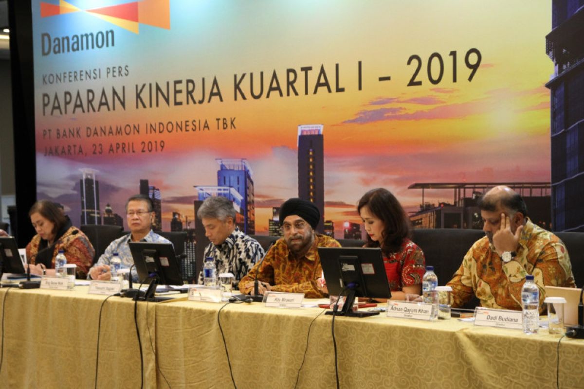 Danamon catatkan pertumbuhan kredit pada triwulan I-2019