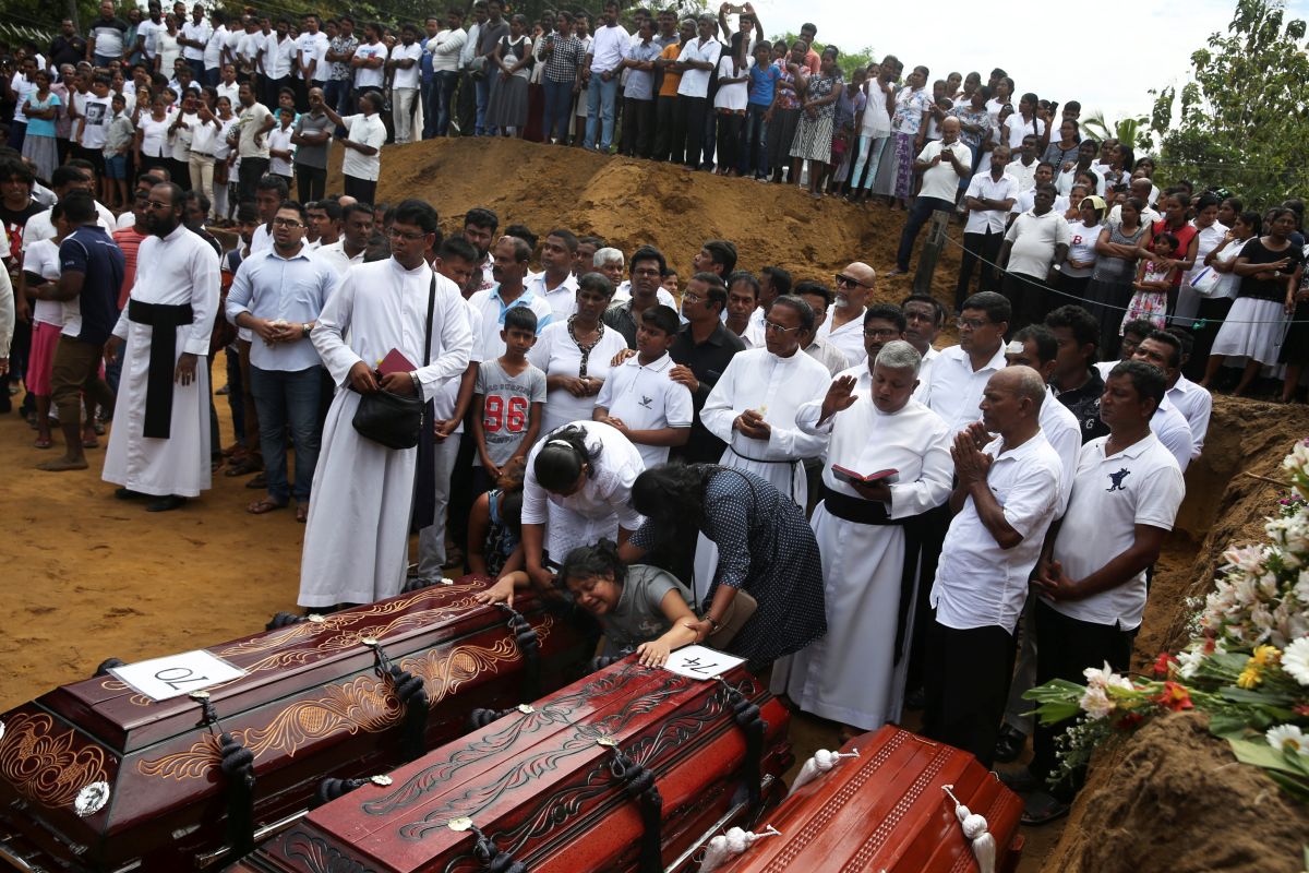 Jumlah korban jiwa serangan bom di Sri Lanka menjadi 359 orang