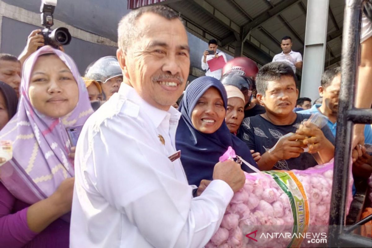 Kemendag gelar operasi pasar bawang putih di Pekanbaru