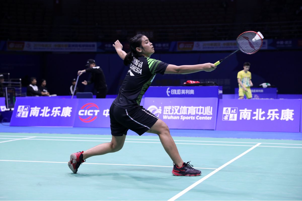 Gregoria tantang Yufei di babak dua Badminton Asia