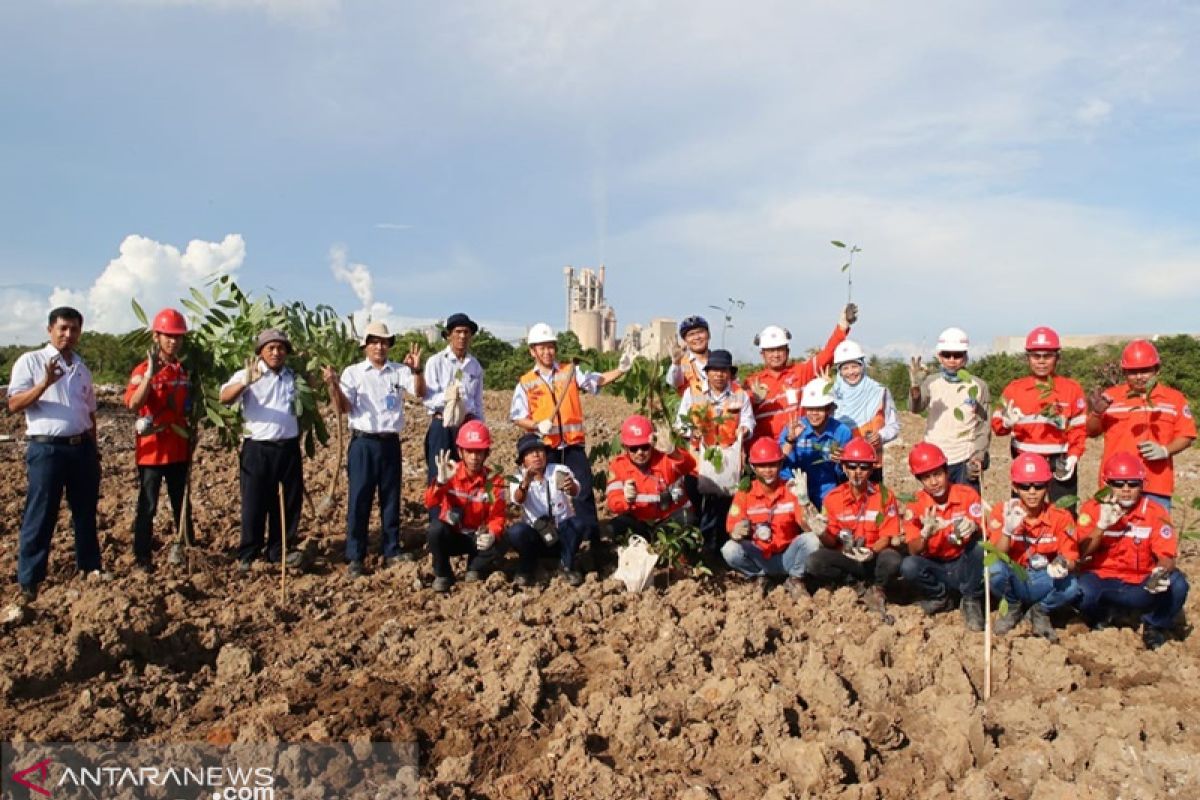 Indocement komitmen lestarikan lingkungan dengan menanam 600 pohon